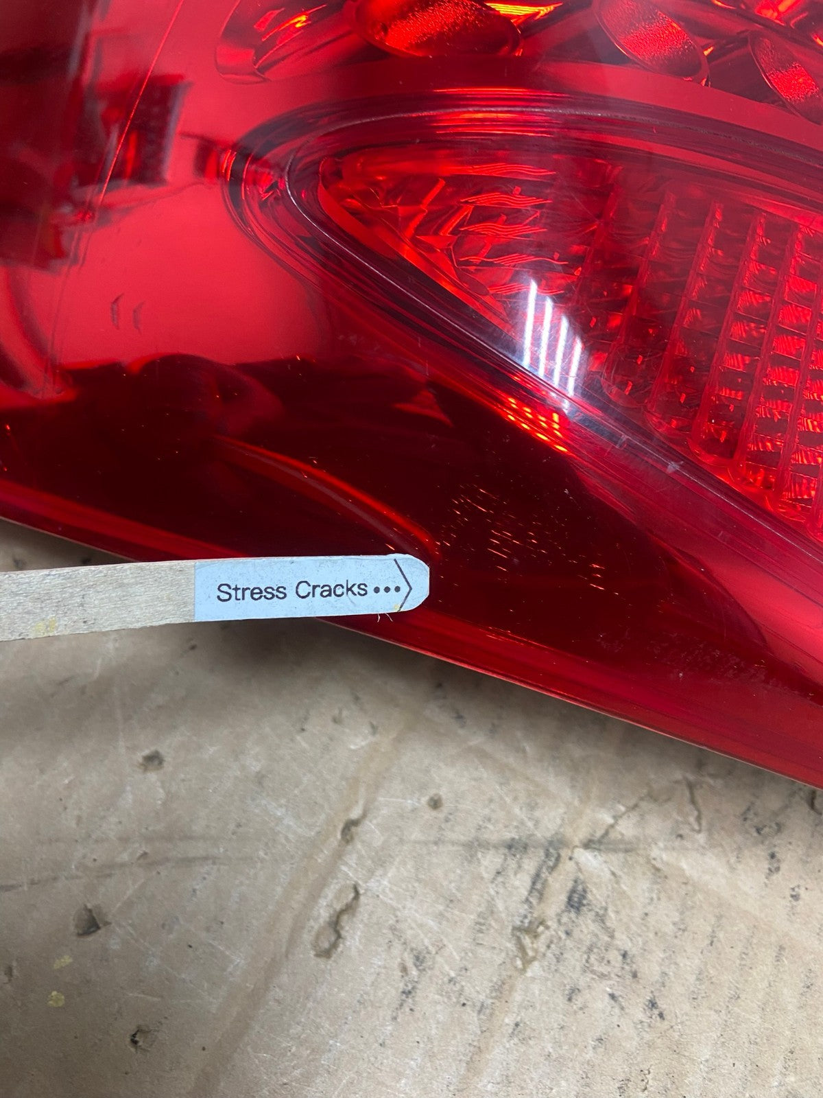 2003 to 2004 Infiniti G35 Right Passenger Rh Side Tail Light AD1114 LK4
