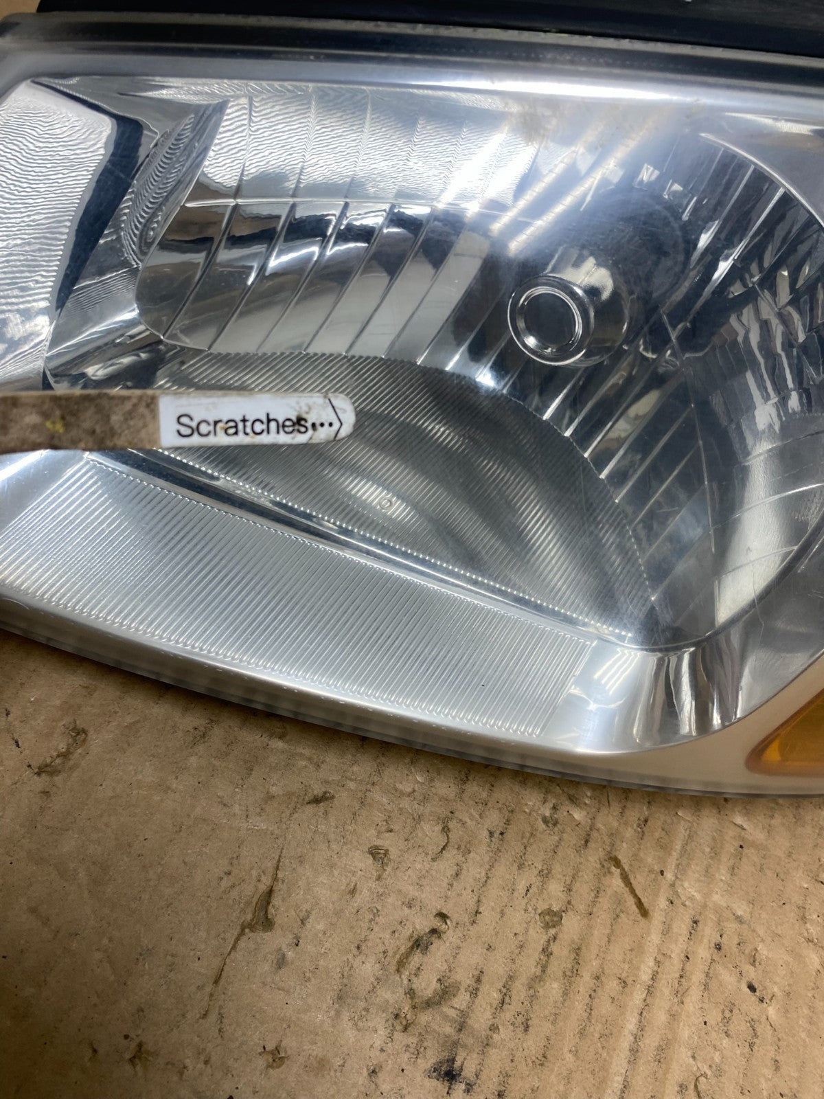 2007 2008 2009 Kia Spectra Left Driver Lh Side Headlight AC7803 DW3