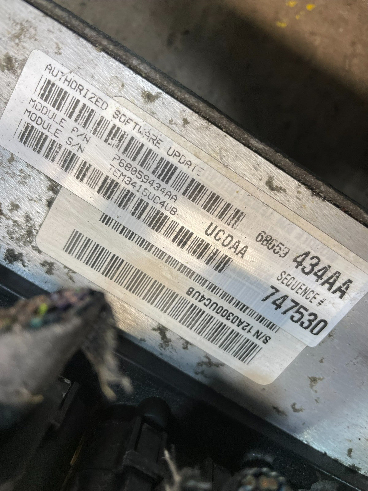 2009 Dodge Ram 5.7L ECM ECU Engine Control Module PCM  OEM T2547 DG3
