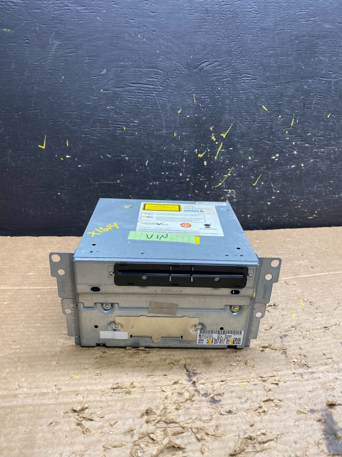 2011-2014 BMW X3 Radio Receiver Stereo Audio Head Unit AM FM CD Player AD1687 DG0