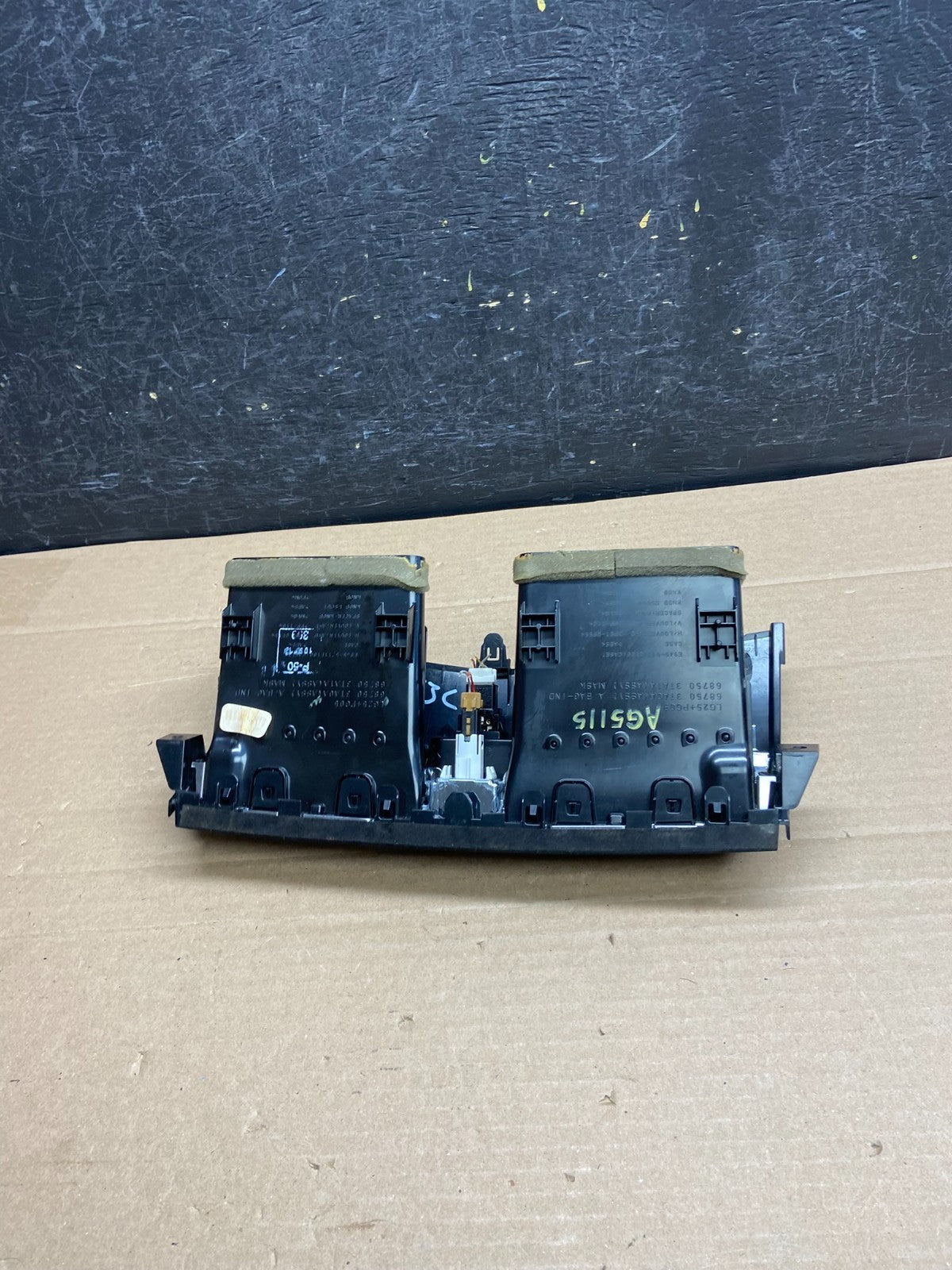2013-2015 Nissan Altima Center Dash Vents Ac Air Vent Trim Panel Bezel AG5115 DG4