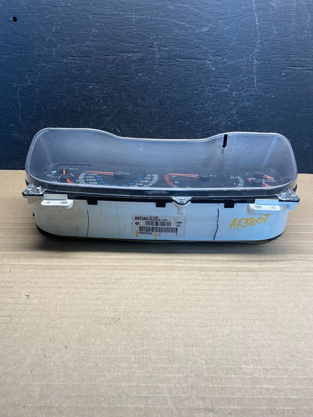 1998 to 2000 Dodge Dakota Instrument Speedometer Gauge Cluster AF3807 DW3