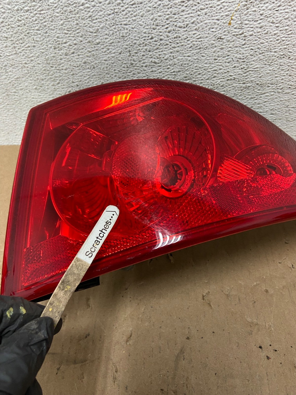 2006 to 2008 Buick Lucerne Right Passenger RH Side Tail Light AD6516 DW3