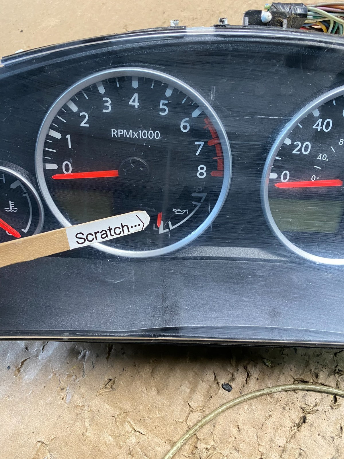 2005 to 2012 Nissan Pathfinder Xterra Frontier Speedometer Cluster Gauge t16763