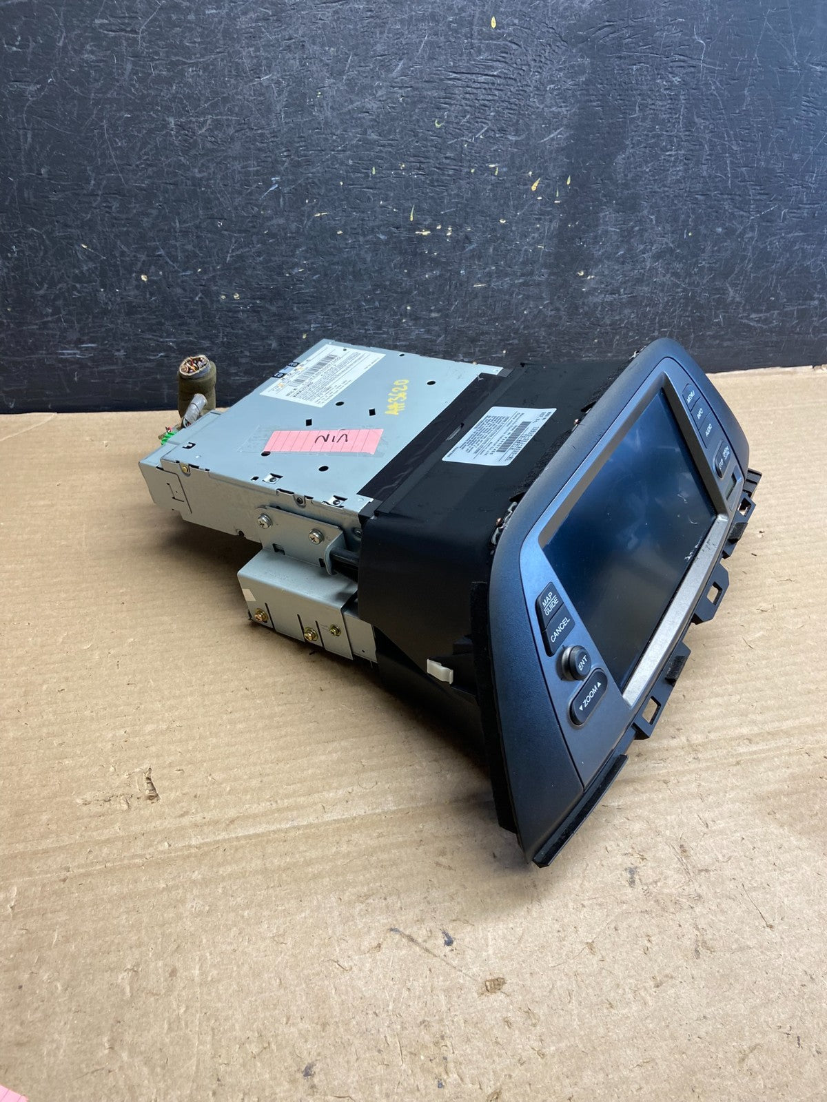 2005 to 2010 Honda Odyssey Navigation GPS Screen Display Radio AH3620 DG2