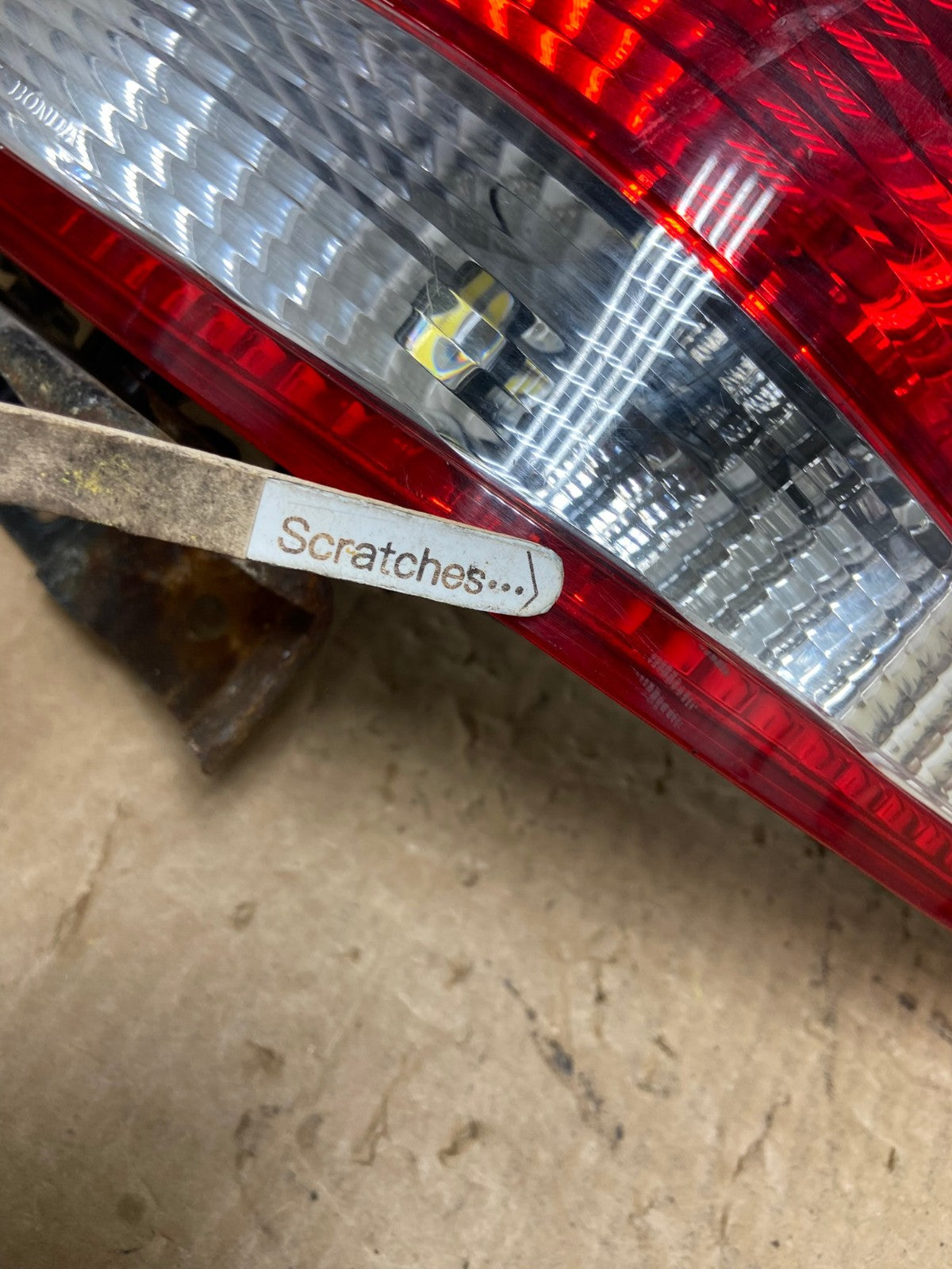 2003 to 2004 Honda Accord Sedan Right Passenger Rh Side Tail light AG1161 LK3