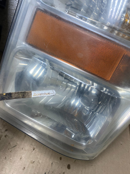 2008 to 2010 Ford F250 Super Duty Left+Right Side Headlights AI2441 DW4