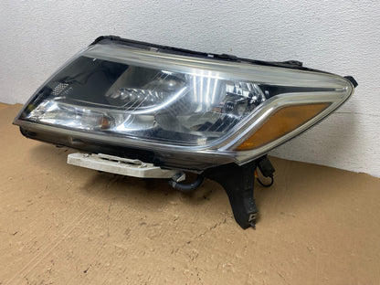 2013 - 2016 Nissan Pathfinder Left Driver LH Side Headlight Halogen AD80691