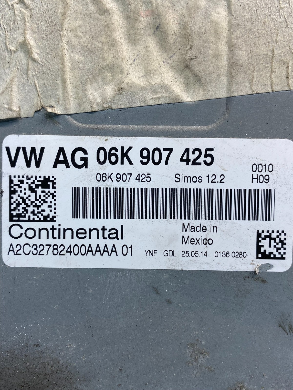 2015 2016 Volkswagen Jetta ECM Engine Control Unit ECU AE7983 DG2