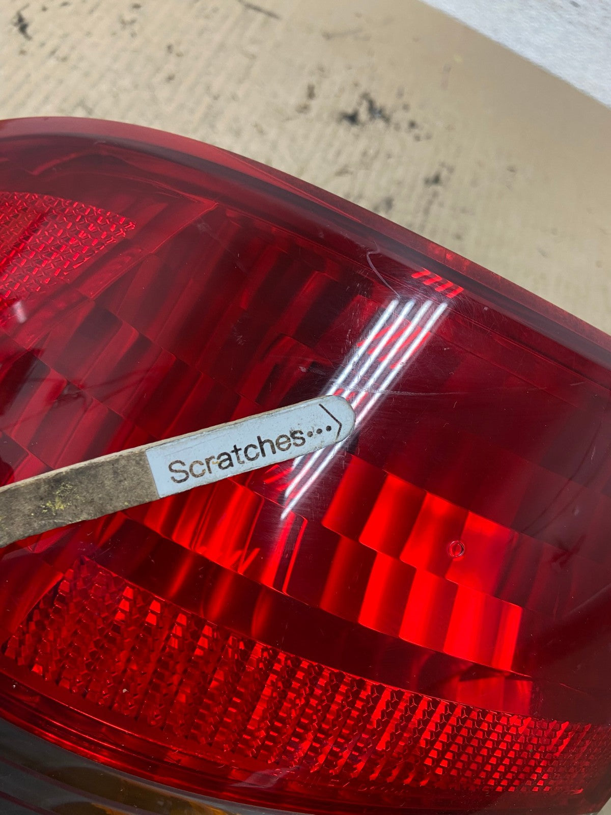 2001 to 2002 Honda Accord Sedan 4door Left Driver LH Tail Light AF7031 LK3