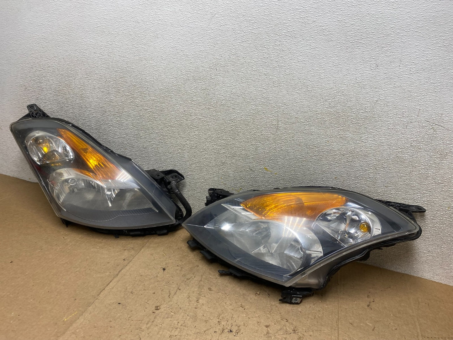 Sedan 2007 2008 2009 Nissan Altima Left+Right Set Headlights W9317 DW1