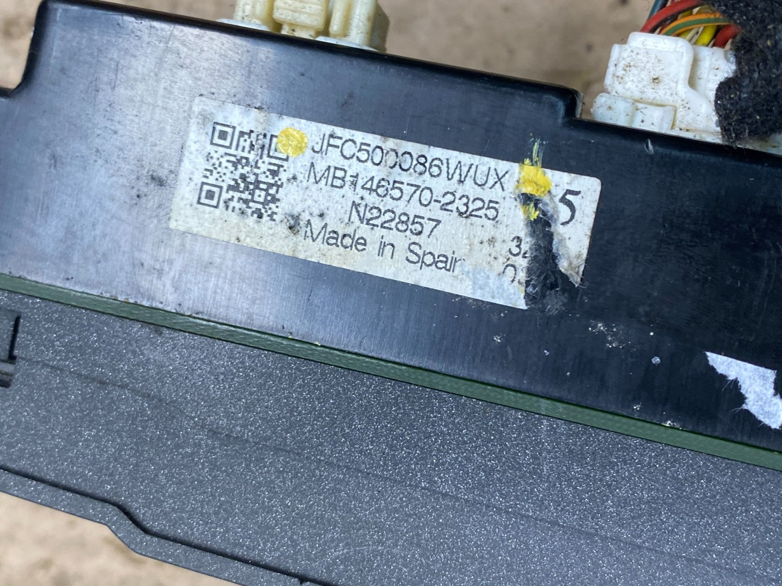 2008 to 2009 Land Rover Range LR3 AC Heater Climate Control Module p1719 DG6