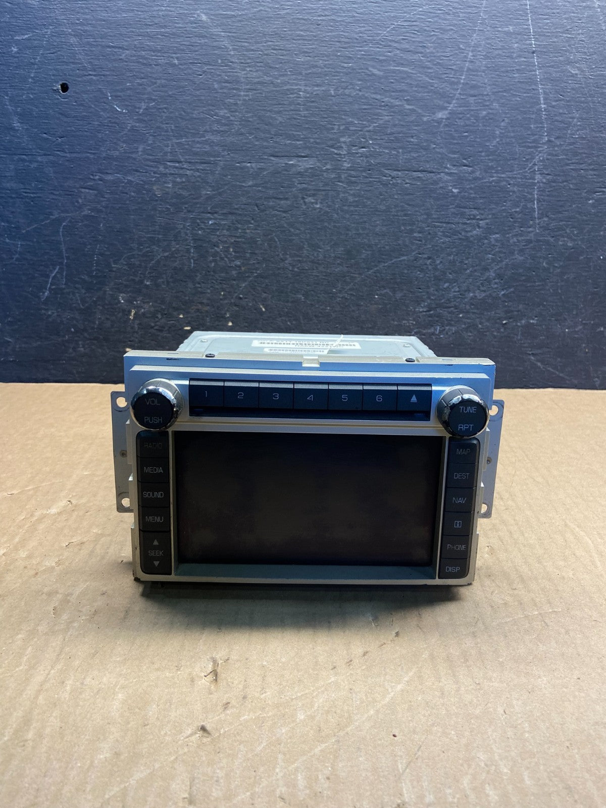 2009 Lincoln Mkx Am Fm Cd Player Radio Navigation Screen Display AF9394 DG0
