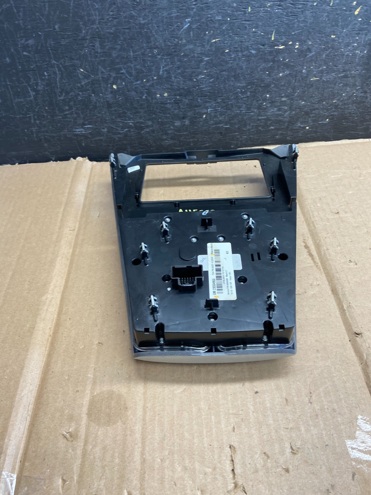 2012-2015 Chevy Equinox Terrain Radio Face Climate Control Panel Bezel AH5559 DW3