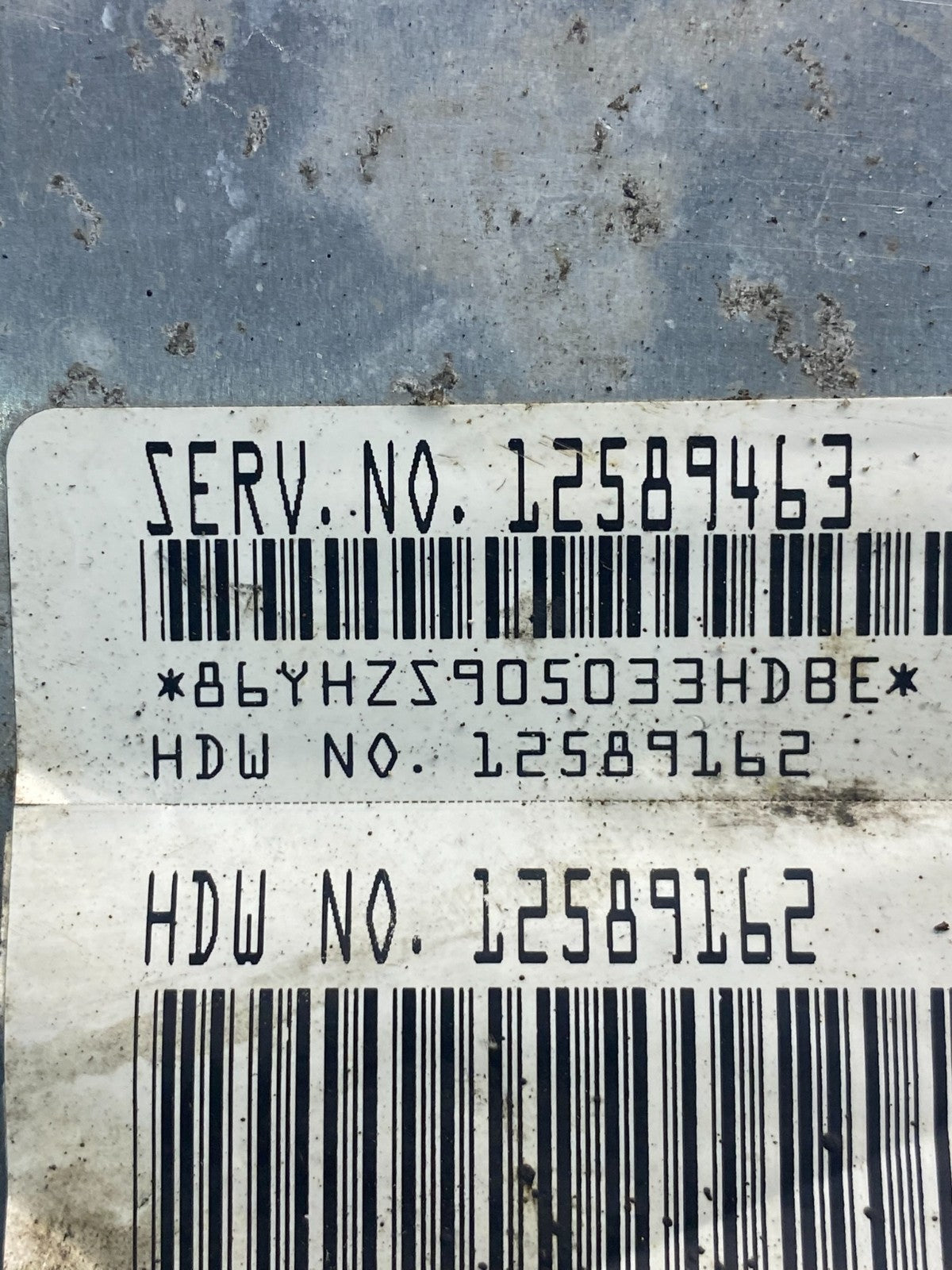 2003-2006 Chevrolet Tahoe Silverado Engine Control 12589463 ECM ECU ah1715 DG2