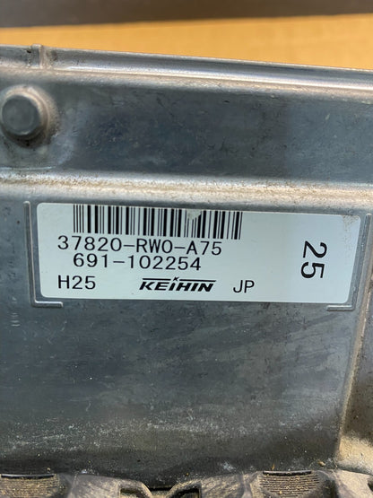 2012 2013 Honda Civic Computer Engine Control ECU ECM 37820-RW0-A75 ad3459 DG2
