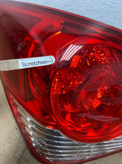 2011 2012 2013 2014 Chevrolet Cruze Left Driver LH Side Tail Light AC3517 LK3