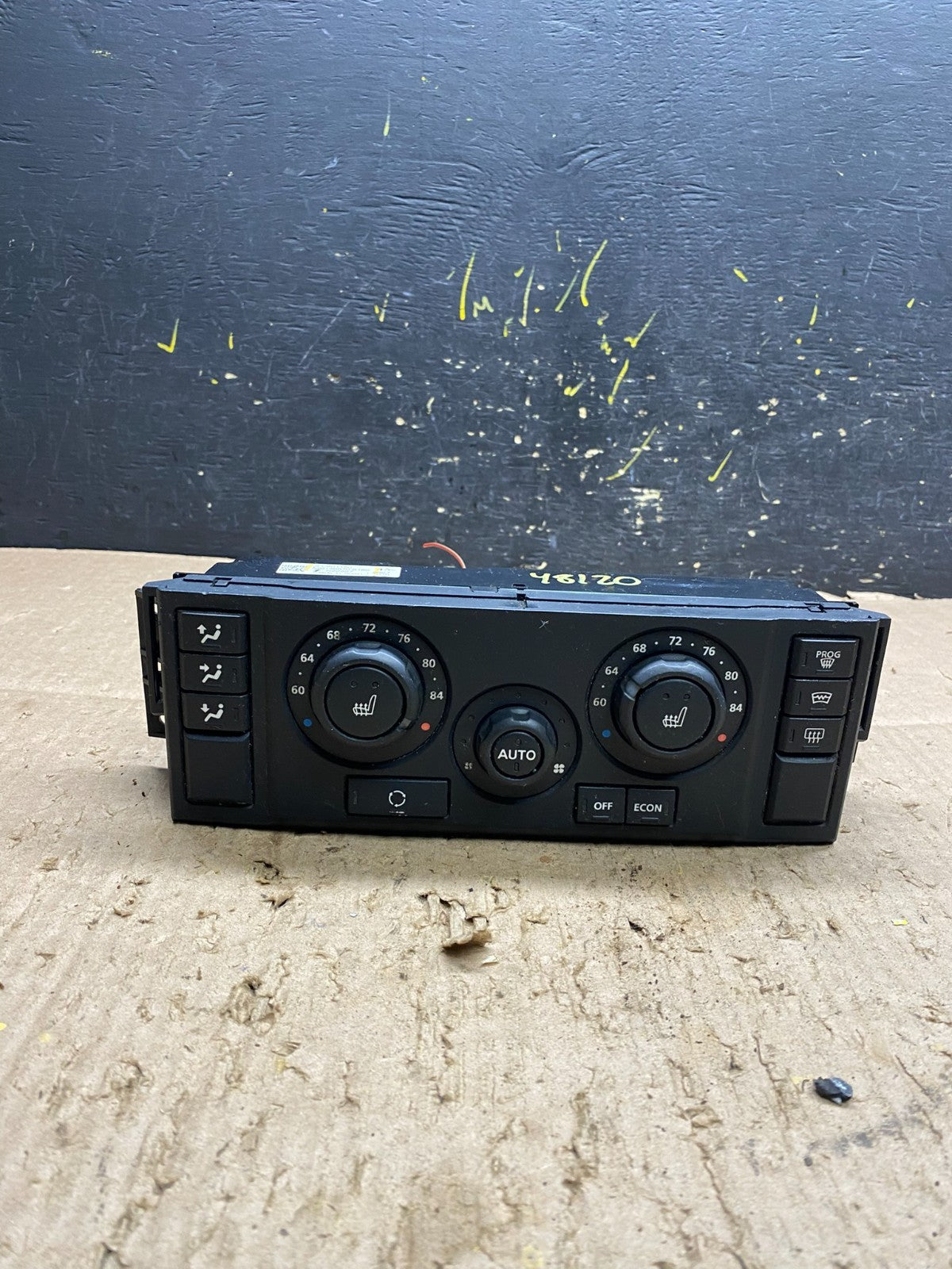 2008 to 2009 Land Rover Range LR3 AC Heater Climate Control Module y8120 DG0