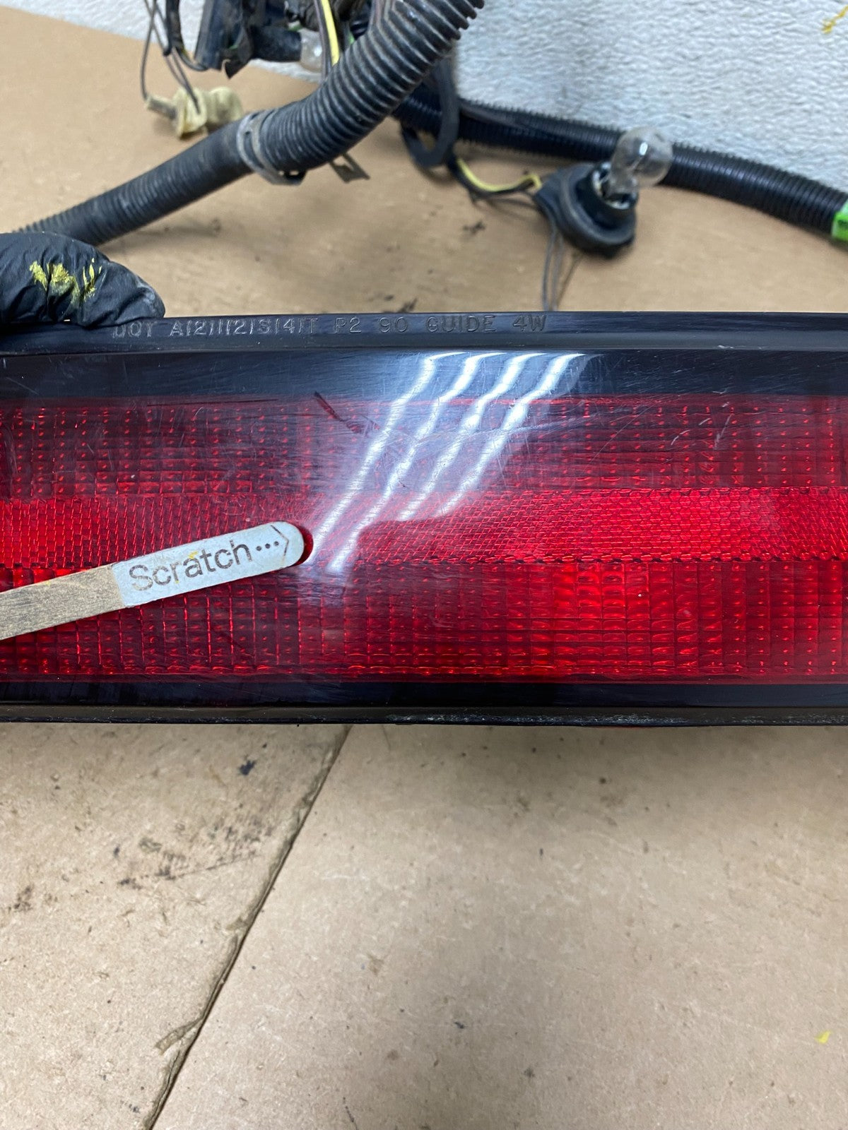 1991 to 1992 Buick Regal Right Passenger RH Side Tail Light P5324 DW5