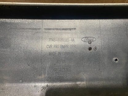 2007 to 2010 Ford Edge Front Bumper Cover Upper AD87298