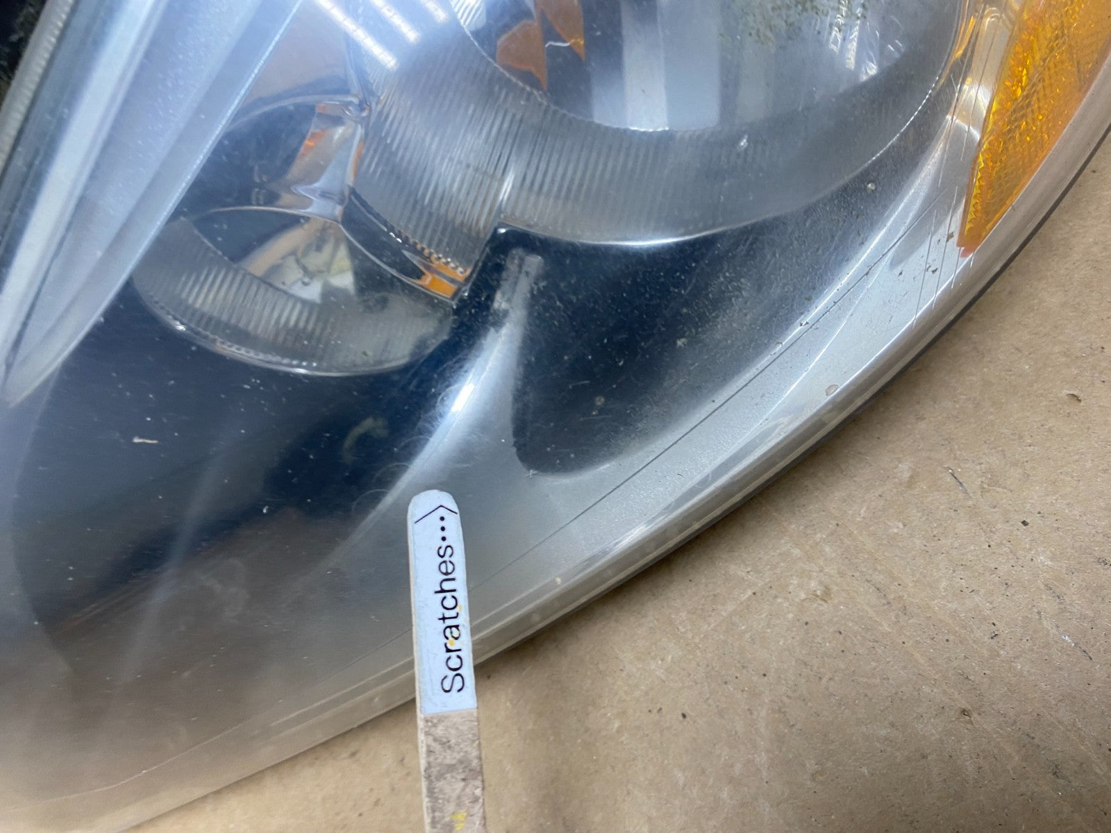 2011 to 2013 Volvo S60 Left Driver LH Side Halogen Headlight AB9990 DW3
