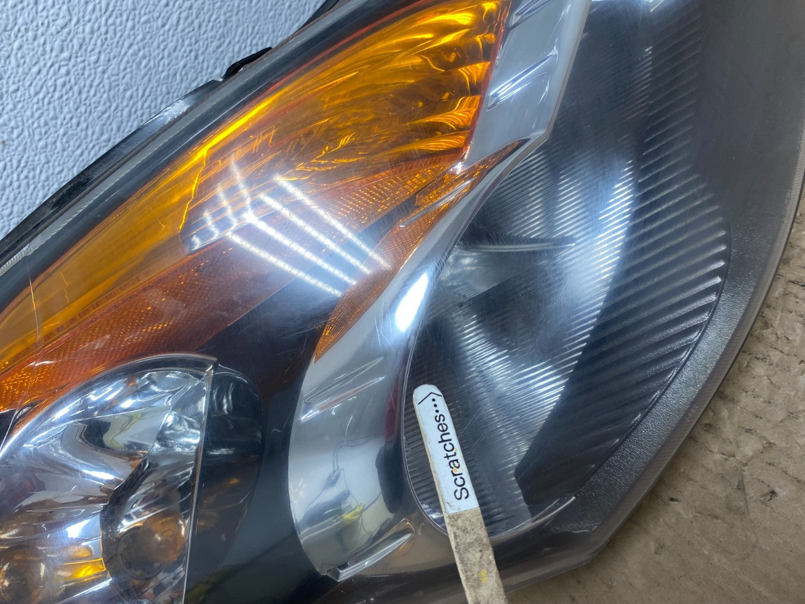 Sedan 2007 2008 2009 Nissan Altima Left+Right Set Headlights AB8411 DW3