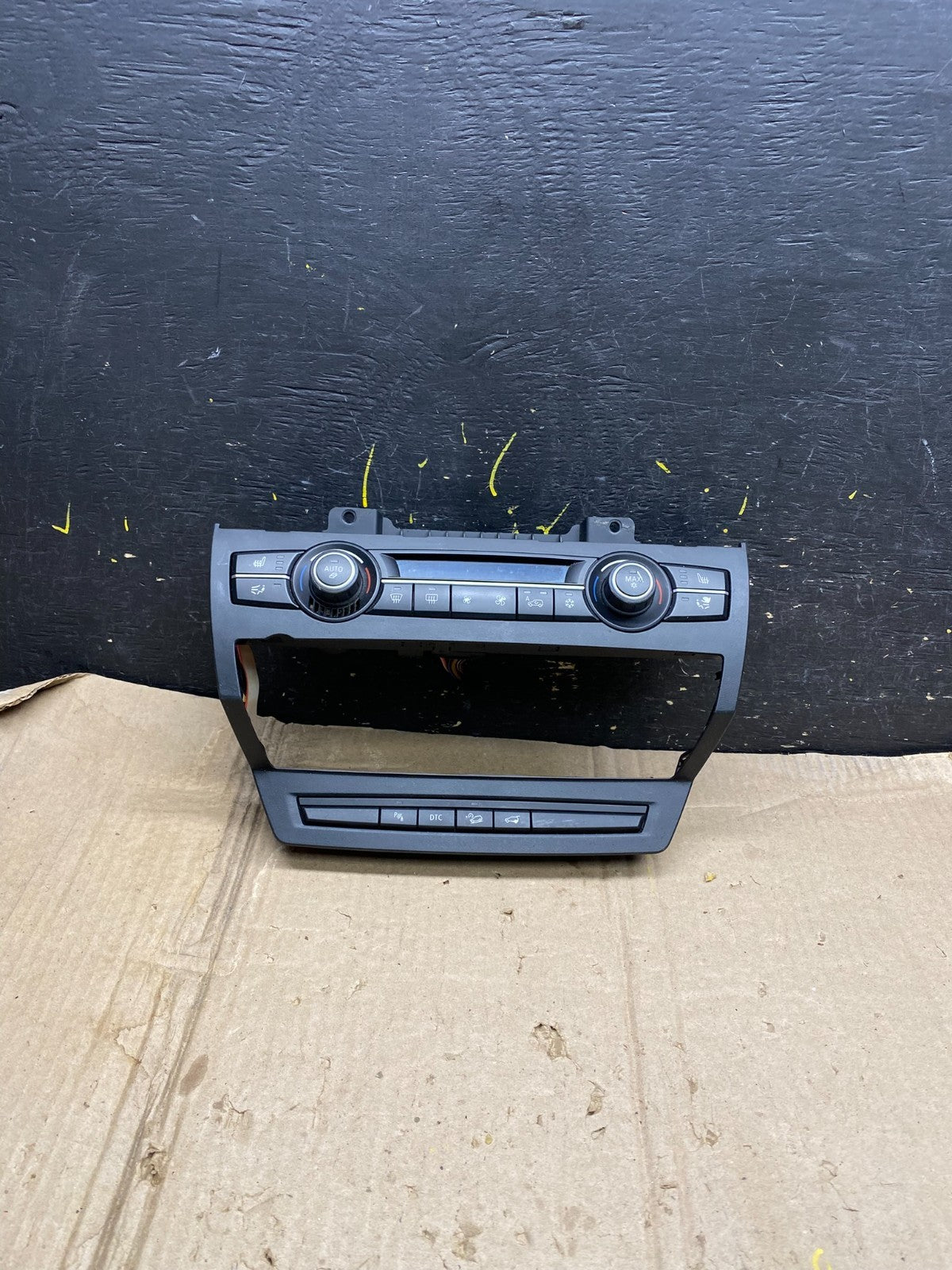 2007-2013 Bmw X5 AC Heater Climate Control Temperature Panel Trim Oem X6008 DG0