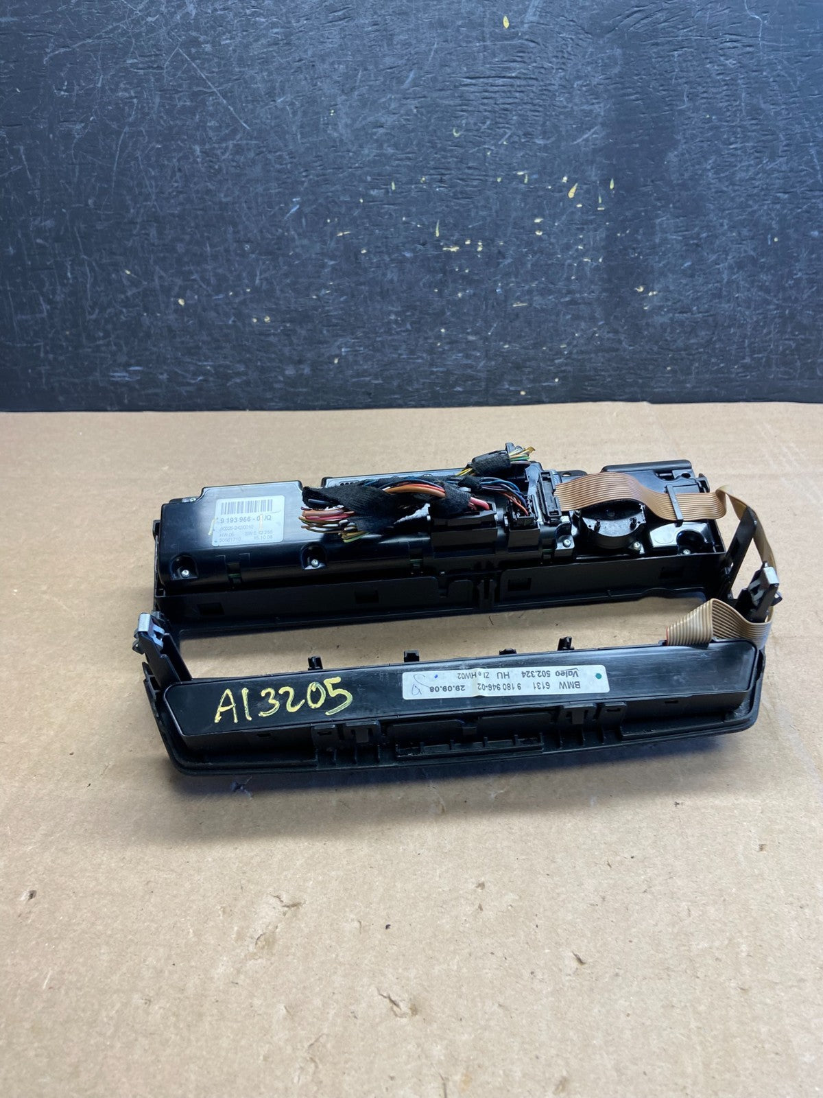 2007-2013 Bmw X5 AC Heater Climate Control Temperature Panel Trim ai3205 DG6