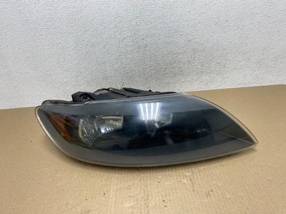2007- 2009 Audi Q7 Right Passenger RH Side Black Halogen Headlight AE7019 DW0