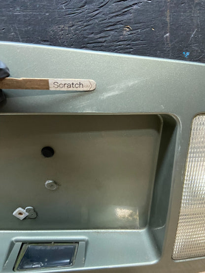 2004-2009 Cadillac SRX Trunk Panel Lid Backup License Plate H6608 DG1 Oem3