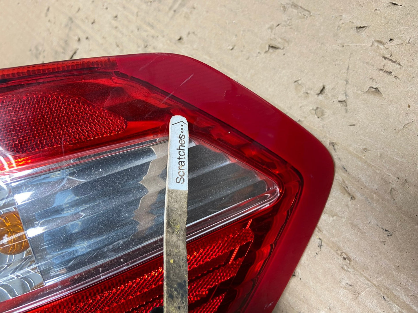 2007-2012 Nissan Versa Sedan Left Driver Lh Tail Light AE9392 LK3