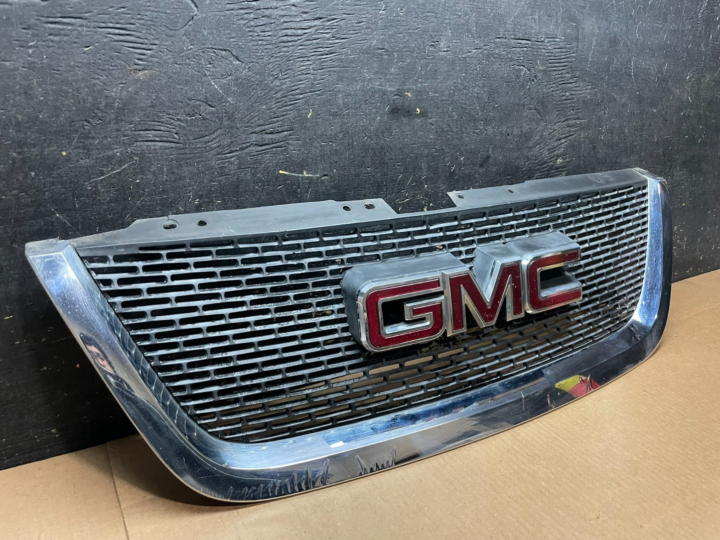 2007 to 2012 GMC Acadia Front Upper Grill Grille Oem aa9039 DG1