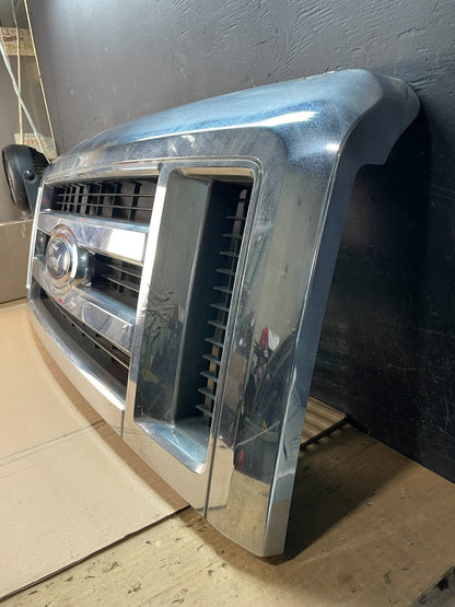 2008 to 2014 Ford Econoline E150 E250 Front Upper Chrome Grill Grille ad8357 DG1