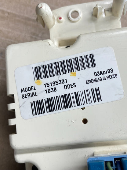 2003 to 2006 Chevrolet Silverado HVAC Heater Climate Control Module AH1445 DG5