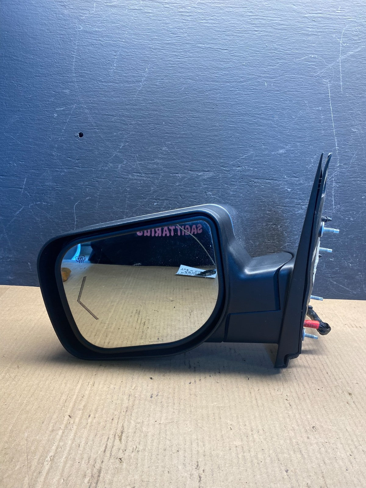 2008 to 2015 Nissan Armada Left Driver Side Turn Signal Mirror AE6366 DW9