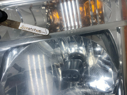2005 2006 2007 Nissan Pathfinder Halogen Headlights Left+Right AH4041 DW4