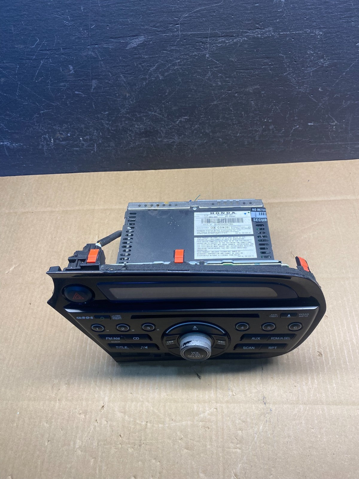 2010 to 2011 Honda Insight Navigation GPS Screen Display Radio AD1566 DG3