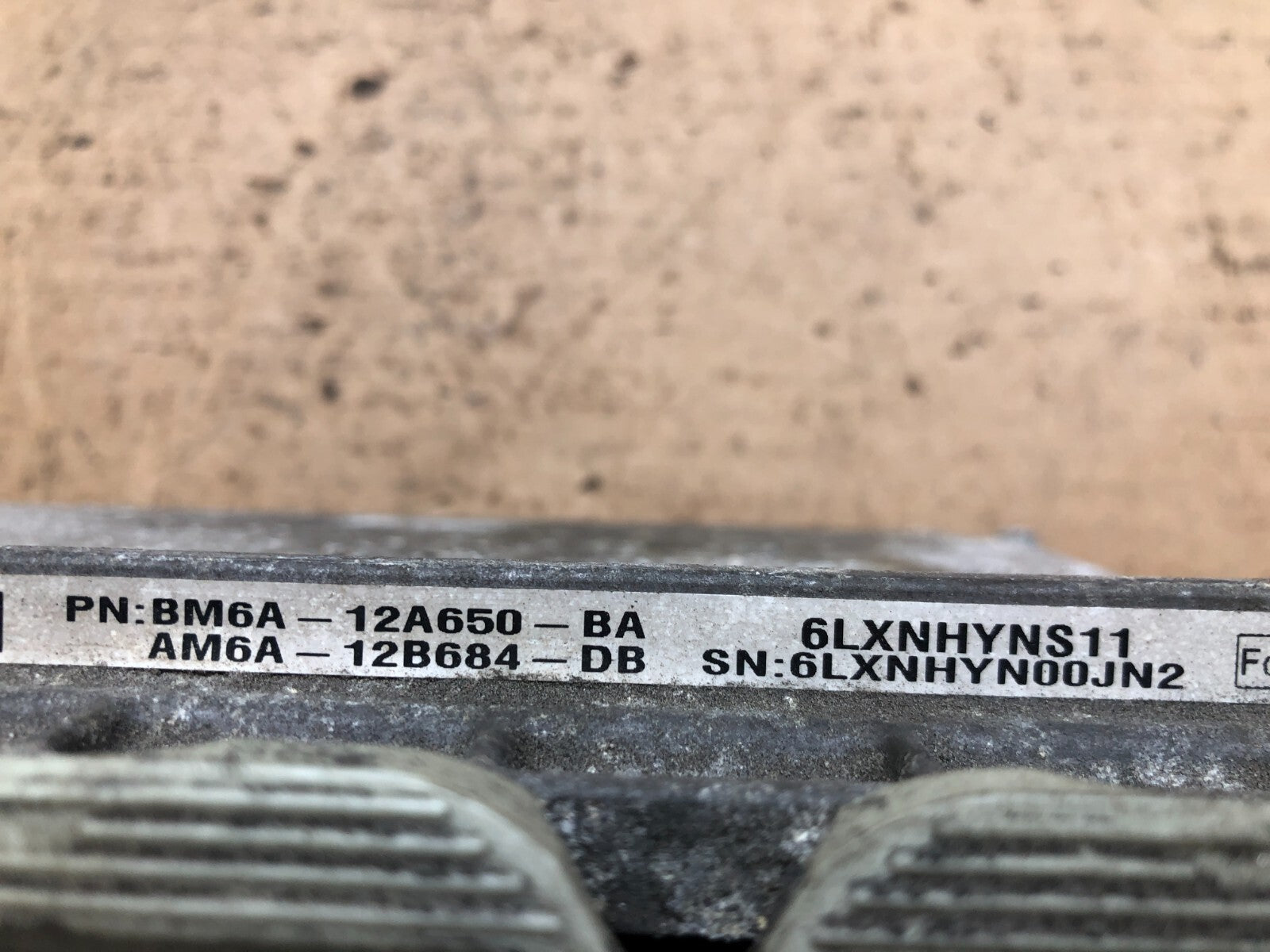 2011-2012 Ford Escape 3.0L Engine Control Computer BM6A-12A650-BA h3285 PS2