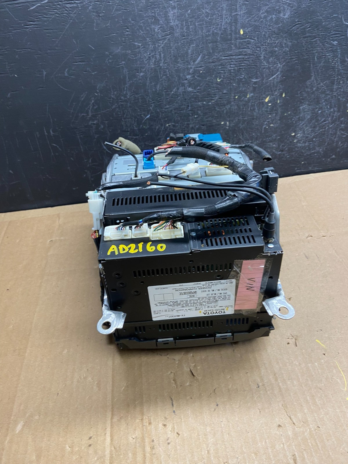 2006 to 2009 Lexus IS250 Screen Radio AM-FM CD Tuner Head Unit AD2160 DG4