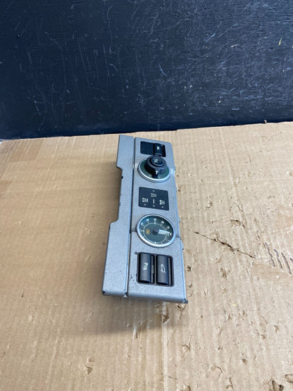 2003-2010 Range Rover L322 Center Clock Panel DSC Switch Control Power AE1917 DG2