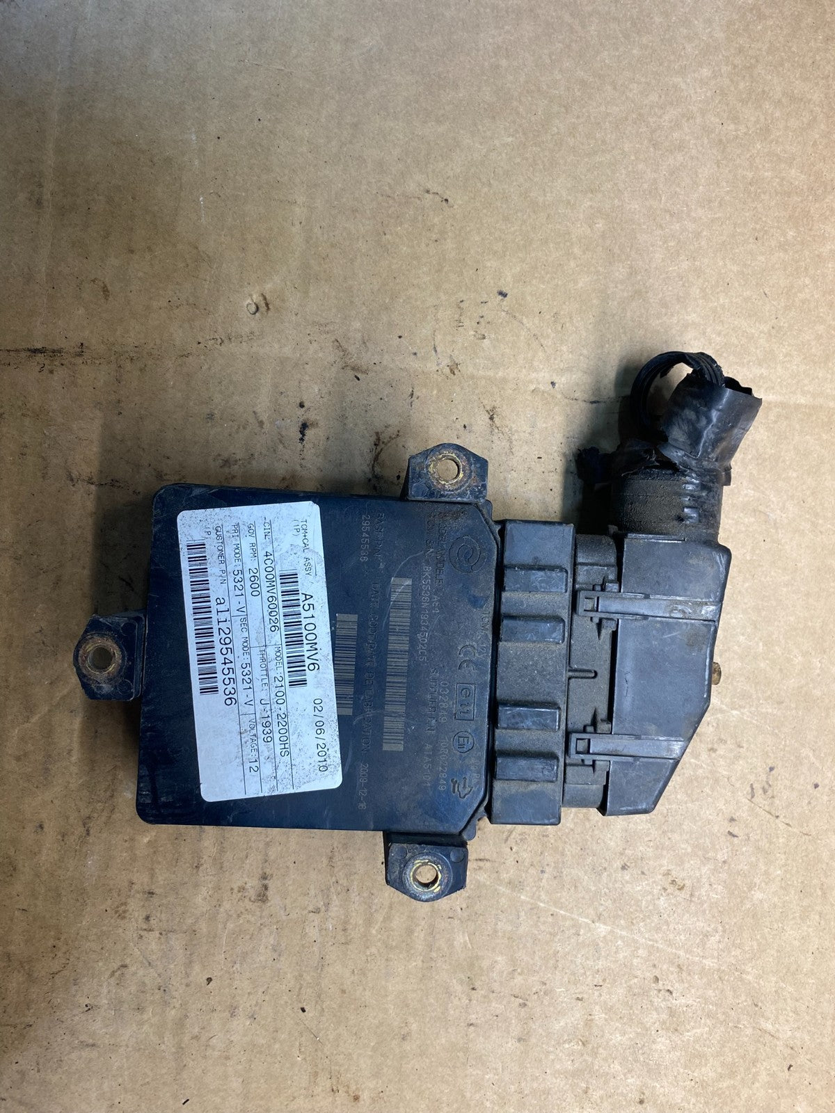 29545536 Allison TCM Transmission Control Module Computer Auto ad7490 DG0