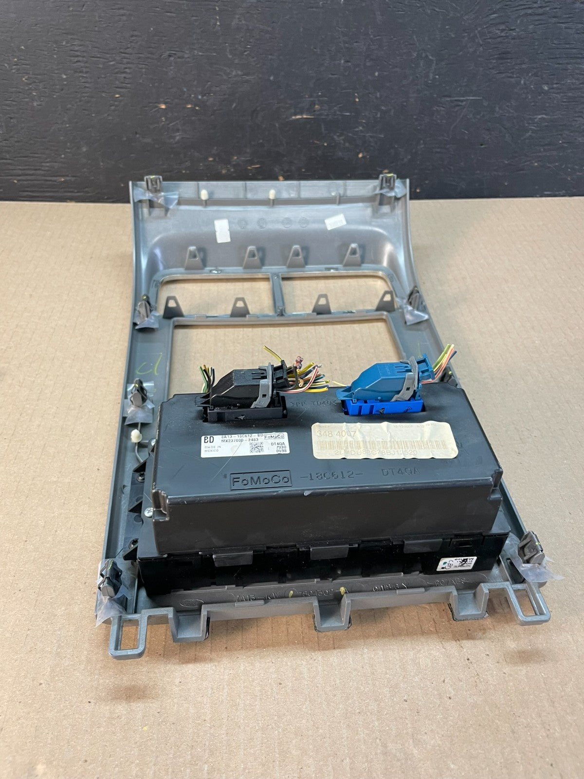 2008-2010 Lincoln MKX Temperature Climate Control Heat Seat Radio Bezel ae3403 D8