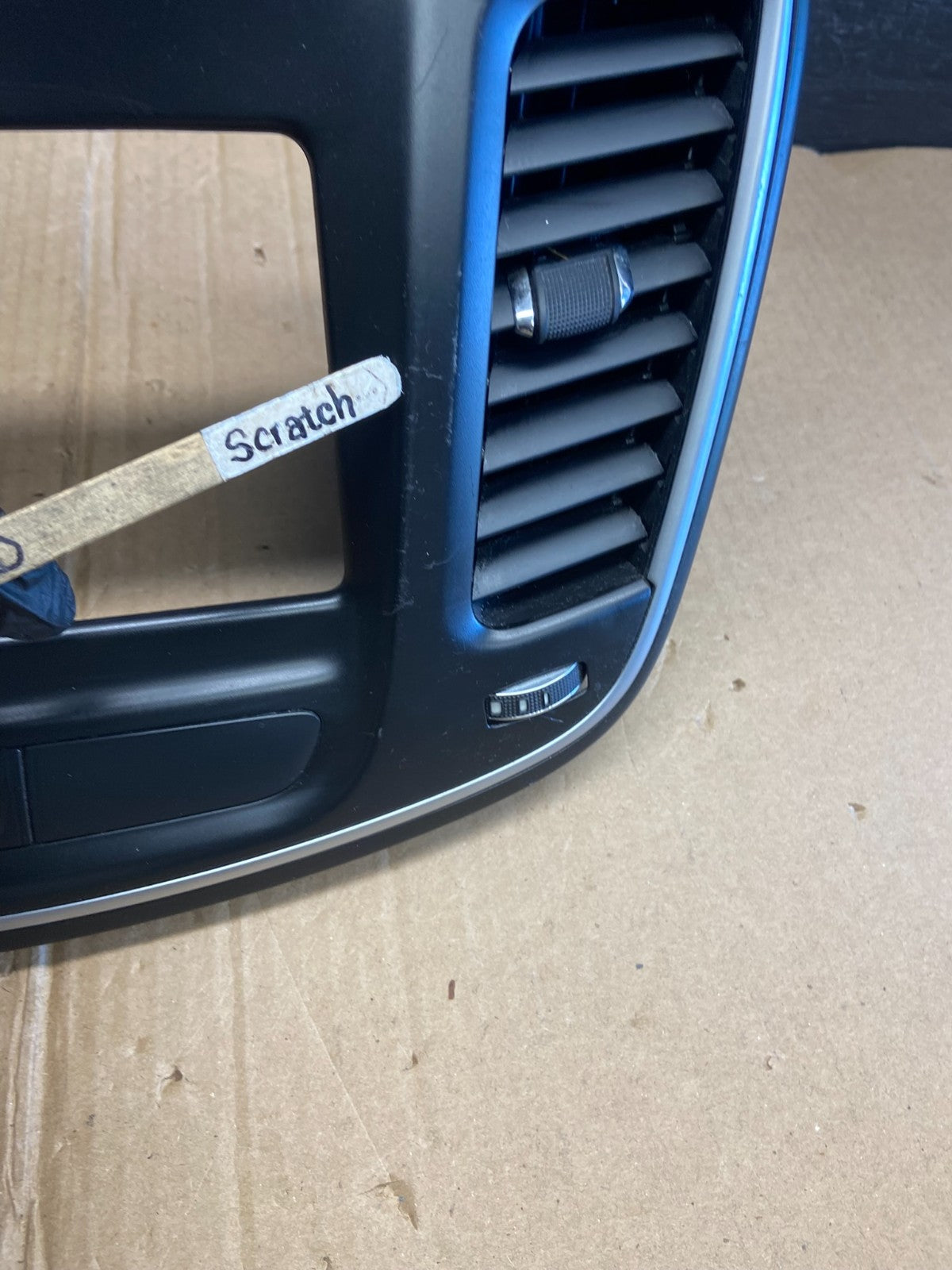 2015 to 2016 Chrysler 200 Radio Dash Bezel Trim Vent Hazard Panel ae3905 DG1