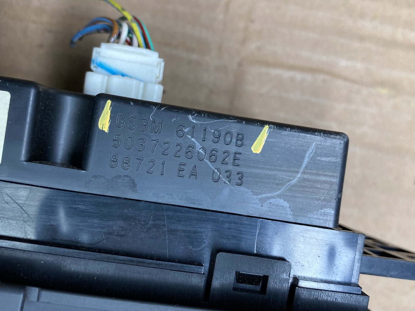 2009 to 2010 Mazda 6  A/C Heat Climate Control Switch aa4498 DG5