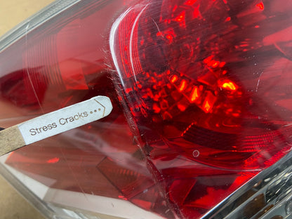 2008 to 2012 Honda Accord Sedan Tail light Left Driver LH Side AH4443 DW4