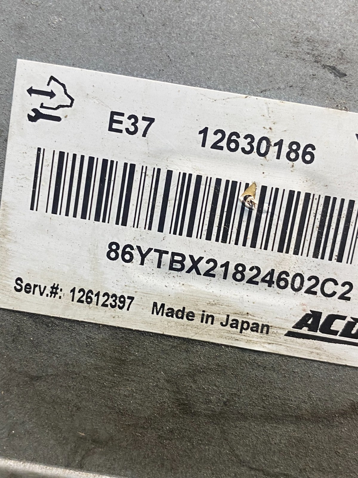 2007 to 2011 Chevrolet Cobalt HHR Ecu Engine Control Module Unit Ecm ad9375 DG2