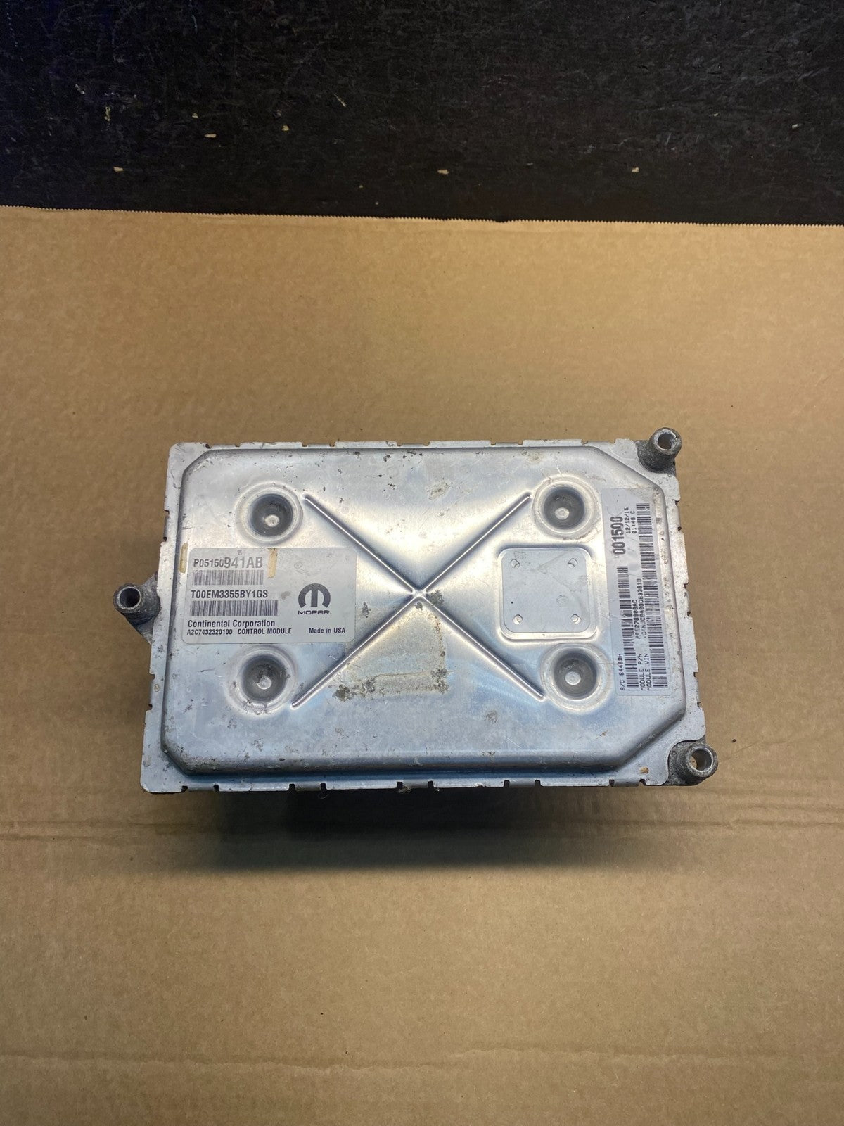 2015-2017 Jeep Compass Patriot Engine Control Module p05150941ab ECU AF7581 DG1