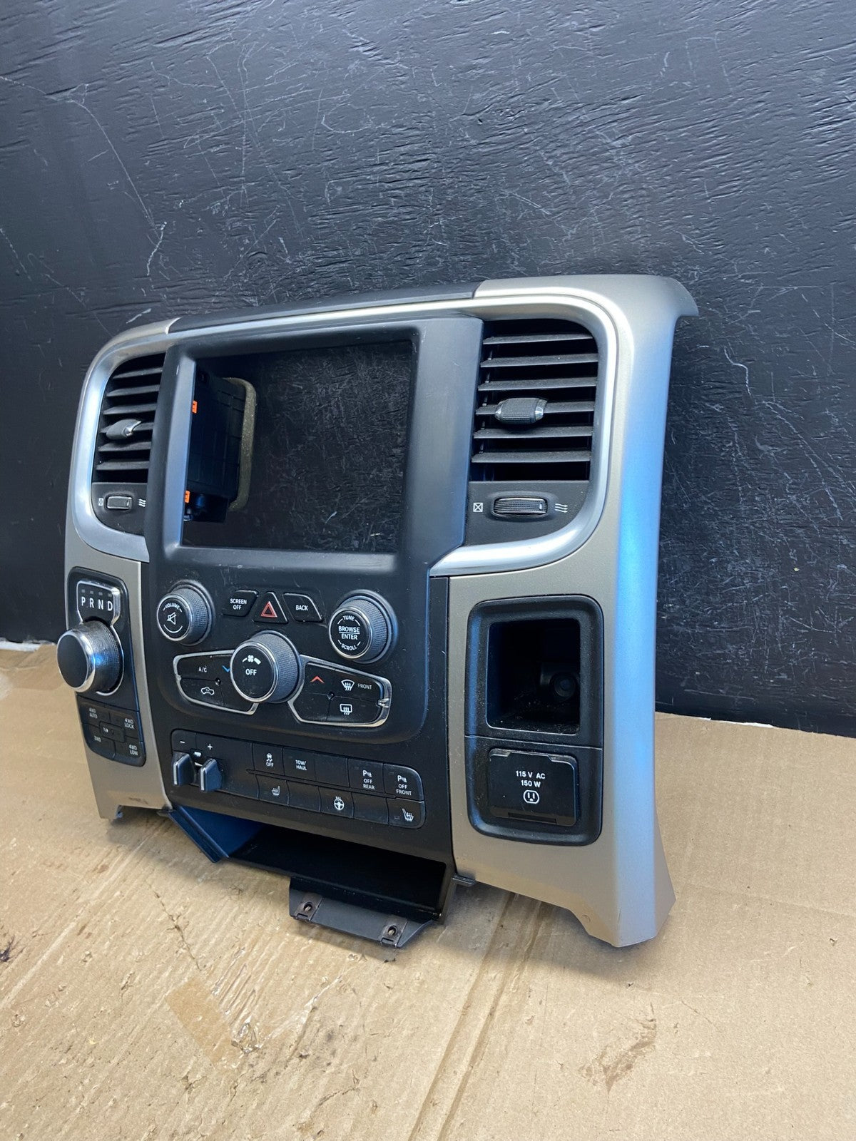 2013 to 2018 Ram 1500 Radio Climate Control Dash Air Vent Bezel Trim AE1944 DG1