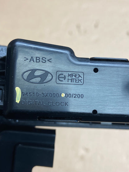 2011-2013 Hyundai Elantra Dash Radio Bezel Clock Display Trim AI3179 DG5