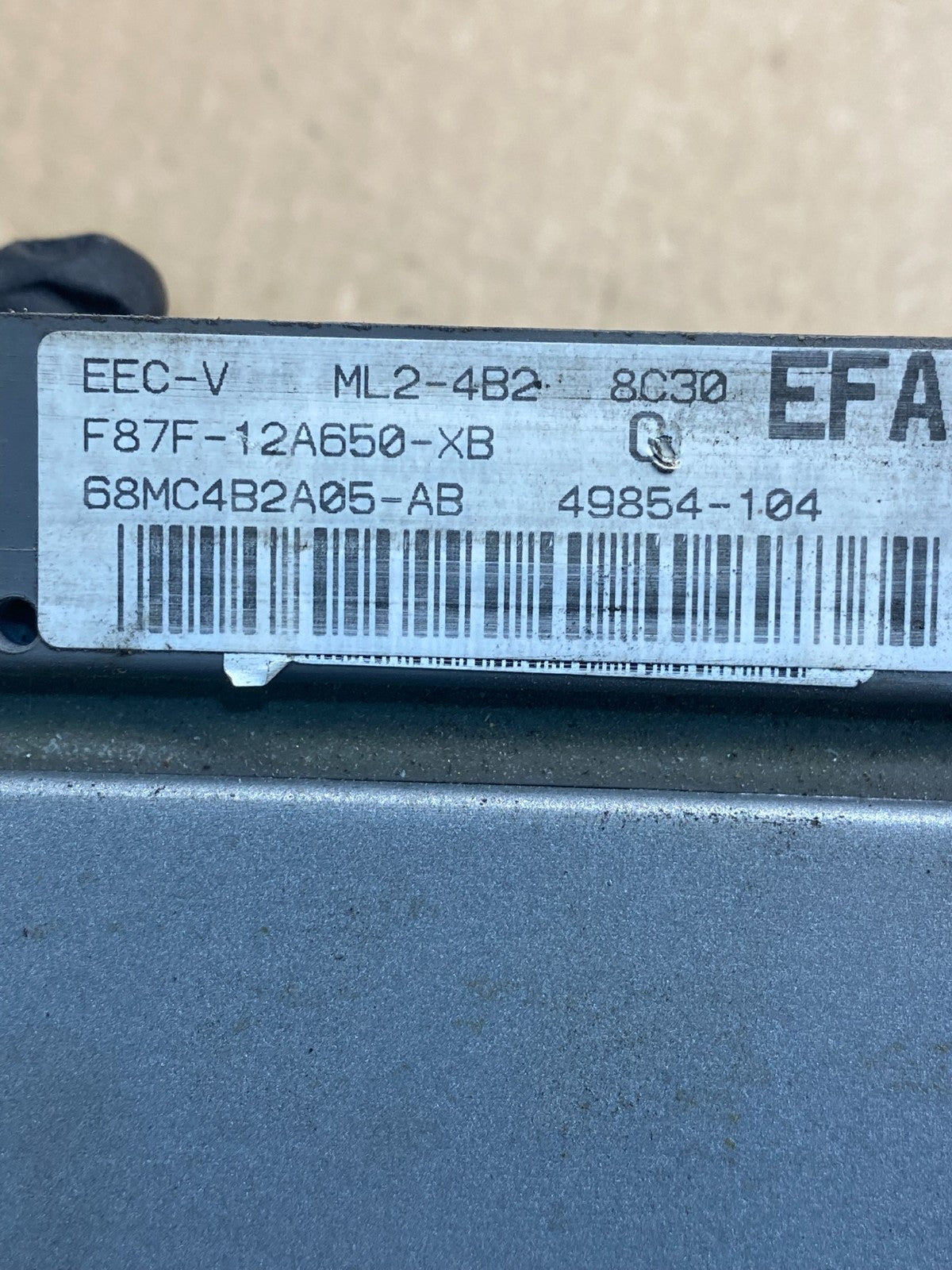 1998 Ford Ranger 3.0L Engine Control ECU Computer Module AG3895 DG2